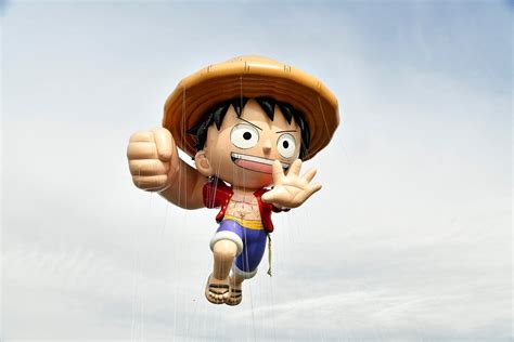 one piece luffy balloon|More.